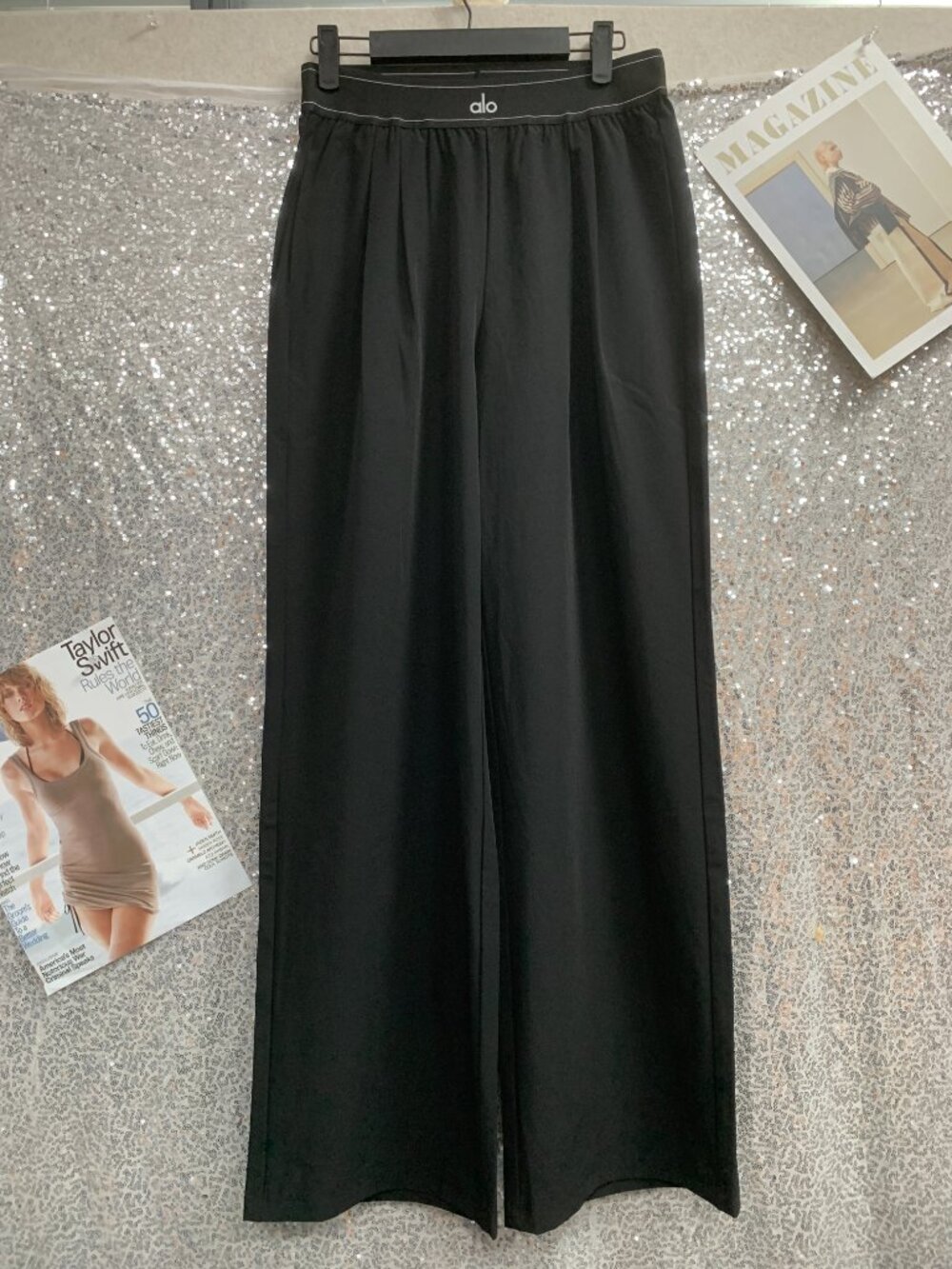 ALO Yoga Suit Up Trouser Black 🖤 Regular 30” Straight leg 👨🎓 New with tags